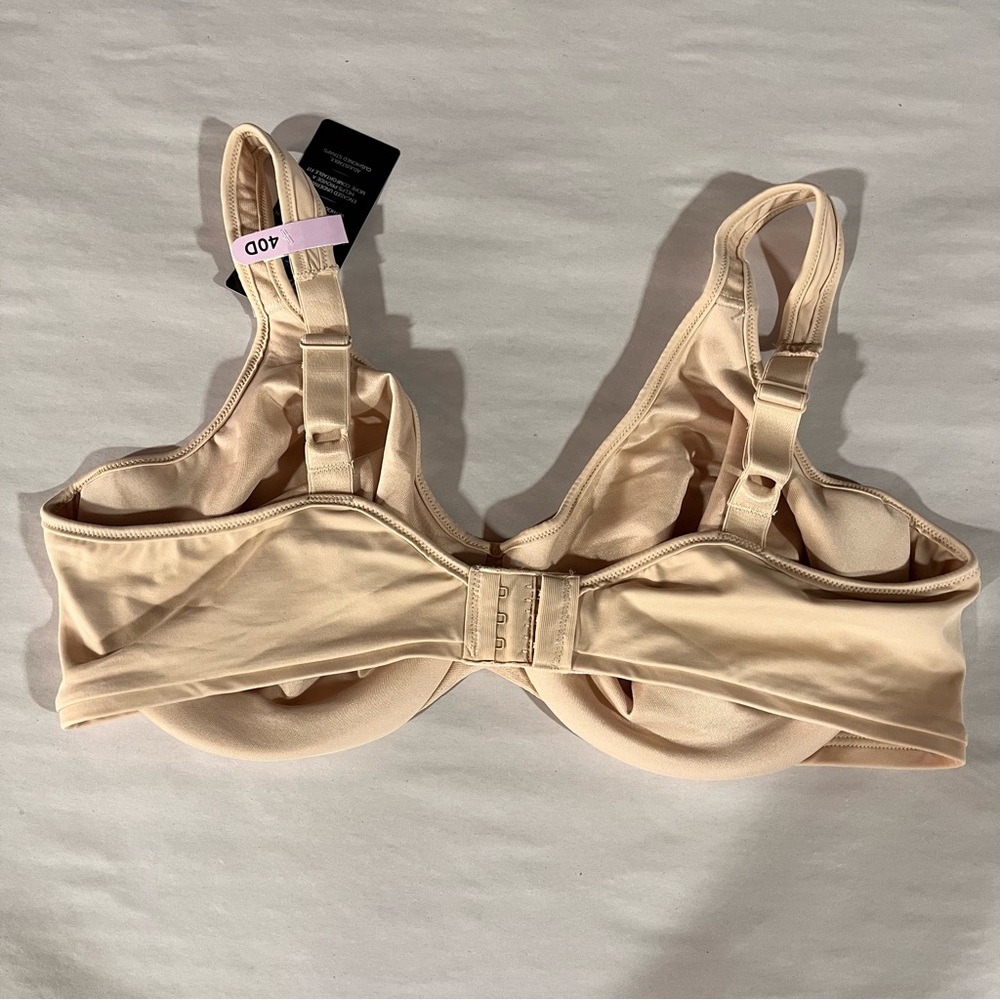 Bali NEW Smoothing Light Beige Underwire Bra 40D - Picture 5 of 9